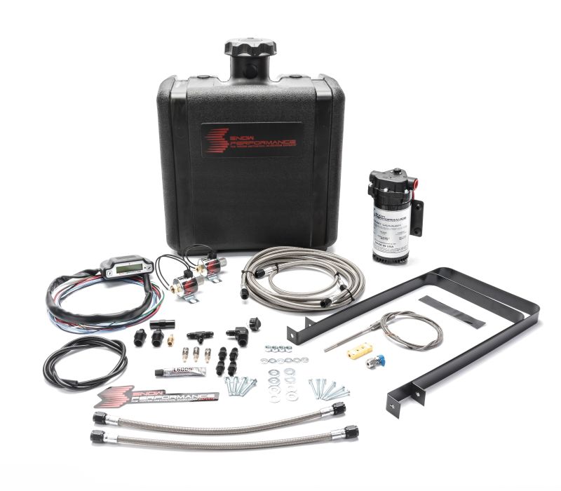 Snow Performance SNO-500-BRD for 94-07 Dodge 5.9L Stage 3 Boost Cooler Water Injection Kit (SS Braided Line & 4AN)