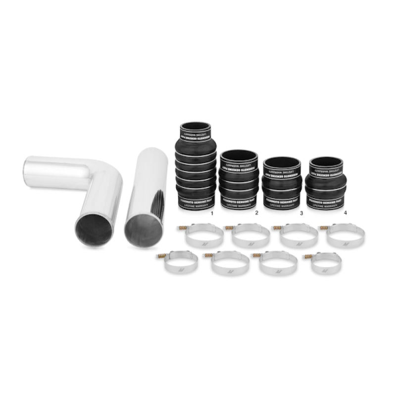 Mishimoto 03-07 Dodge 5.9L Cummins Intercooler Kit w/ Pipes (Silver) - #MMINT-RAM-03KSL
