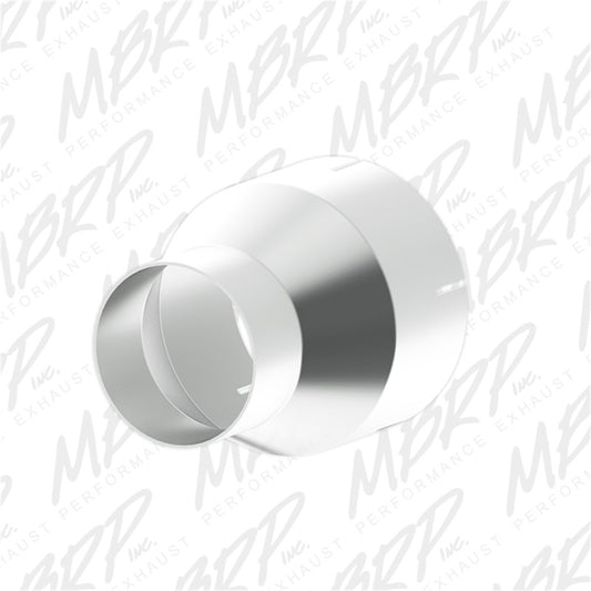 MBRP UA9004 Exhaust Adapter - 4" ID to 5" ID Adapter, 7" length | T409 Stainless