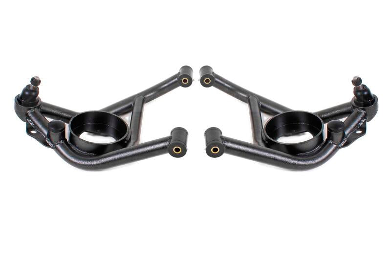 BMR 1970-1981 Chevrolet Camaro A-Arms Lower Delrin Bushings Std Ball Joint - Black Hammertone