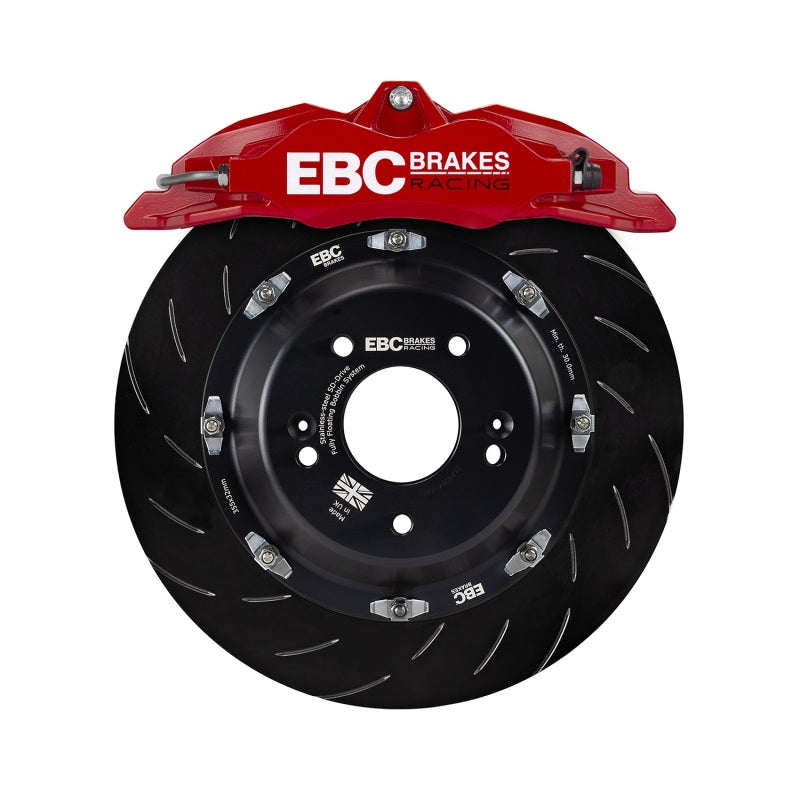 EBC Racing 05-11 Ford Focus ST (Mk2) Front Right Apollo-4 Red Caliper BC4103RED-R