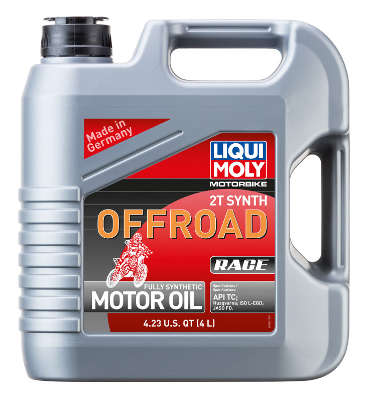 LIQUI MOLY 4L Motorbike 2T Synth Offroad Race (20180) - Pack of 4