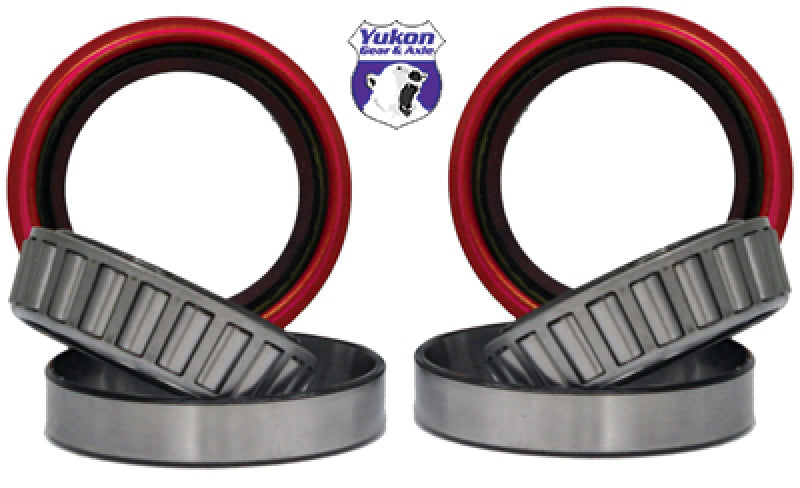 Yukon Gear & Axle AK F-F01 Replacement Axle Bearing and Seal Kit For 59 To 94 Dana 44 and Ford 1/2 Ton Front Axle