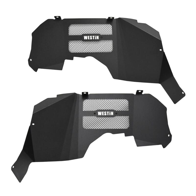 Westin 62-11025 Fenders Front for 2018-2026 Jeep Wrangler JL Inner Textured Black