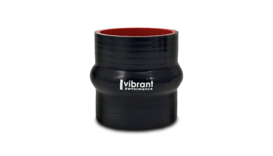 Vibrant 4 Ply Hump Hose - 1.75in I.D. x 3in Long - Black