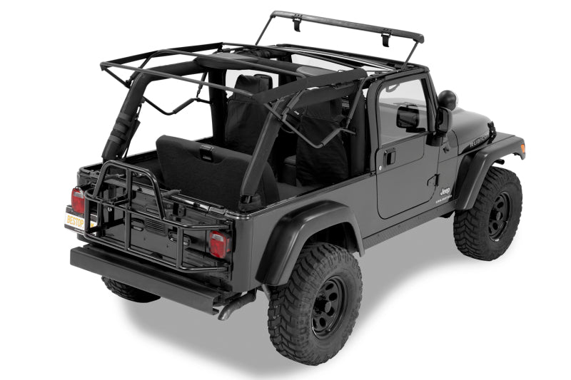 Bestop 04-06 Jeep Wrangler TJ Unlimited Bow & Fdodge Rame Hardware Kit (Factory Style Replacement)