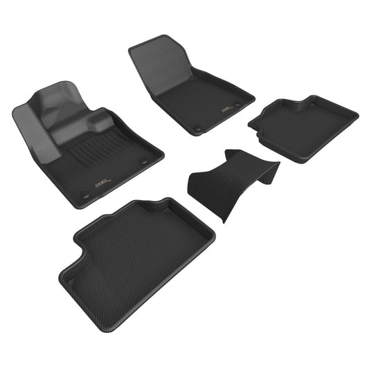 3D MAXpider Kagu Front & Rear Floor Mats for 2022-2023 Volvo XC40/XC40 Recharge