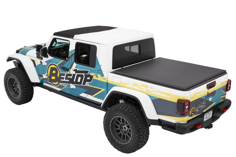 Bestop Roll Soft Tonneau - 20-26 for Jeep Gladiator For 5 Ft. Bed EZ-Roll