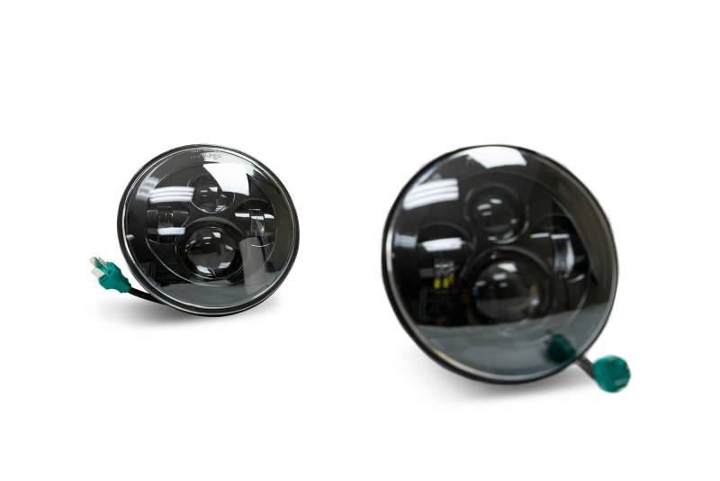 DV8 Offroad 07-18 Jeep Wrangler JK LED Projector Headlights - #HL7JK-01