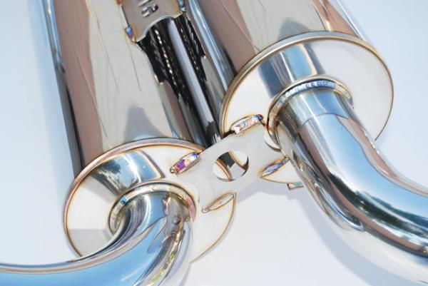 Invidia HS07IG7GIT 07-13 Infiniti G37 Coupe Gemini Single Layer Titanium tip Cat-back Exhaust