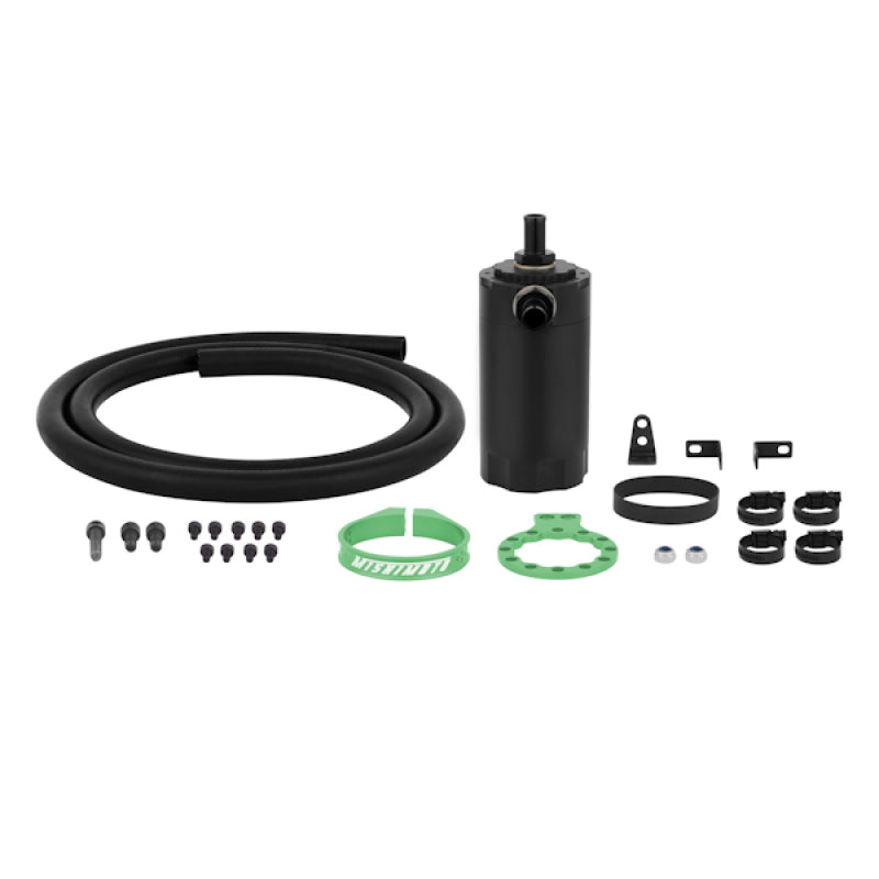 Mishimoto Universal Baffled Oil Catch Can - Green - #MMBCC-UNI-GN