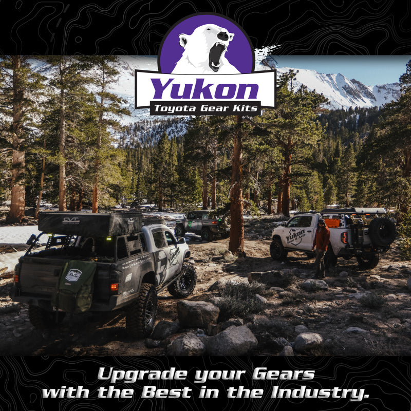 Yukon Gear & Axle YGKT008-456-3 Ring & Pinion Gear Kit Front & Rear for Toyota 8.2/8IFS Diff (with o Factory Locker) 4.56 Ratio