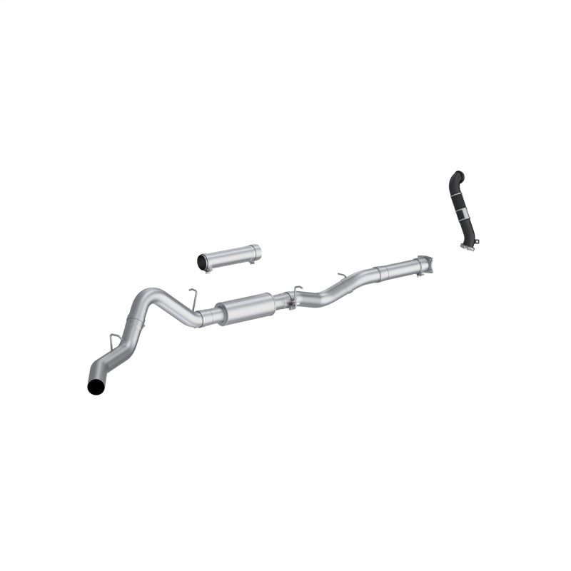 MBRP Silverado / GMC Sierra 2500/3500HD 4in OD CatBack w/ Downpipe - AL