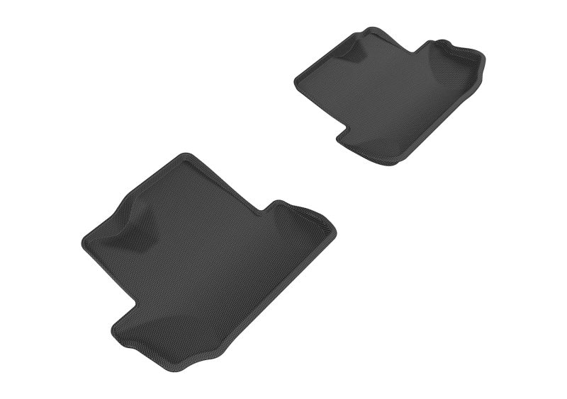 3D MAXpider Kagu Rear Floor Mats for 2016-2020 Chevrolet Camaro