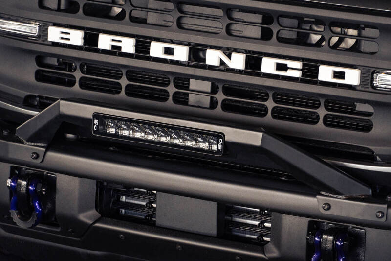 DV8 Offroad 21-22 Ford Bronco Factory Modular Front Bumper Bull Bar - #LBBR-04