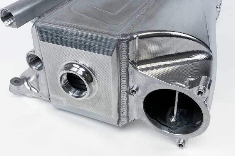 CSF 8400 Gen 2 B58 Race X Charge-Air-Cooler Manifold Raw Billet Aluminum Finish