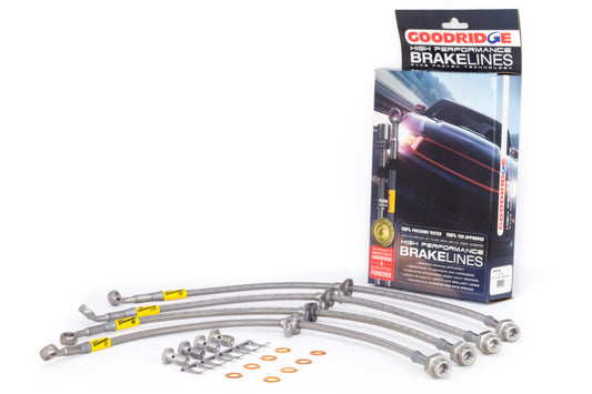 Goodridge 03+ Honda Accord w/Rear Disc Brake Lines 20006