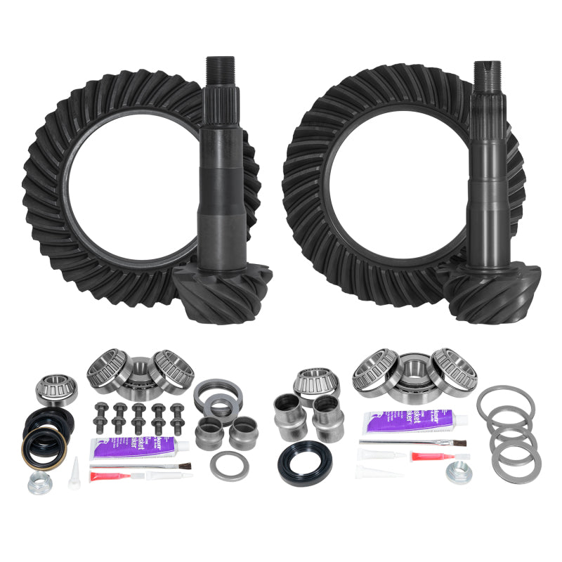 Yukon Gear & Axle YGKT005-488-4 Ring & Pinion Gear Kit Front & Rear for Toyota 8.4/8IFS Diff (with o Factory Locker) 4.88 Ratio