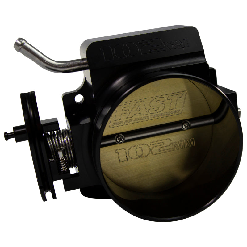 FAST 54106 LSX 102mm Throttle Body without TPS and IAC Black