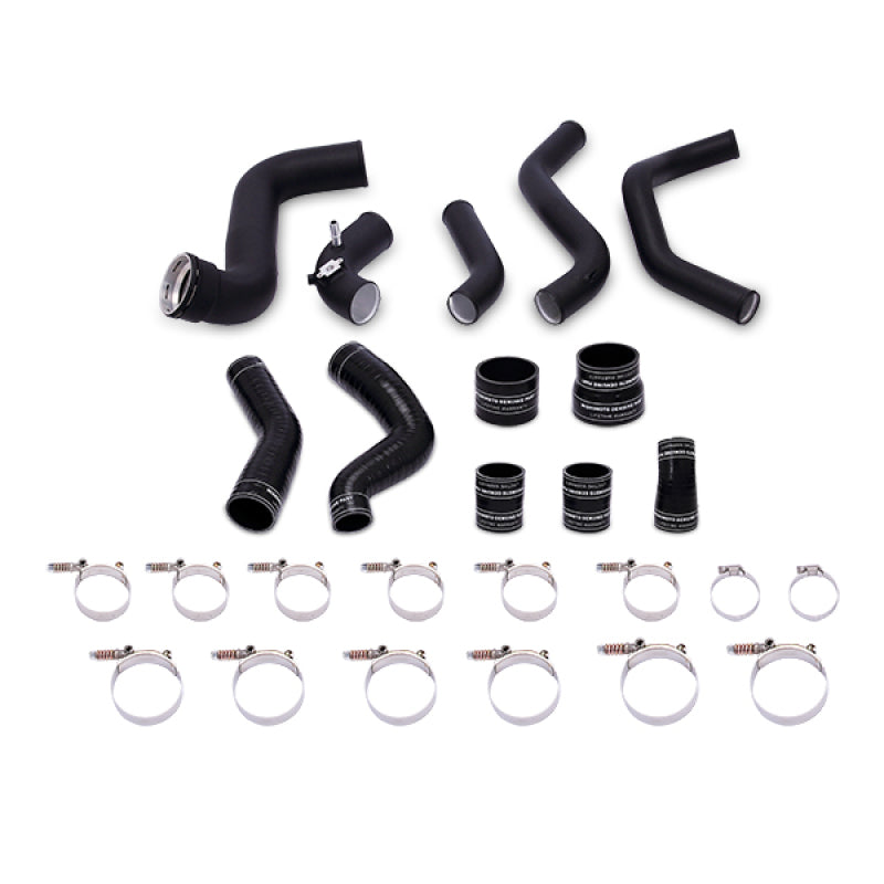Mishimoto 11-14 Ford F-150 3.5L Ecoboost Intercooler Kit w/ Pipes (Wrinkle Black) - #MMICP-F150-11KWBK