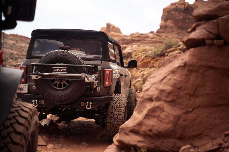 DV8 Offroad 21-22 Ford Bronco FS-15 Series Rear Bumper - #RBBR-02