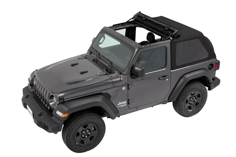 Bestop 18-26 for Jeep Wrangler JL 2-Door Trektop (Premium Black Twill)