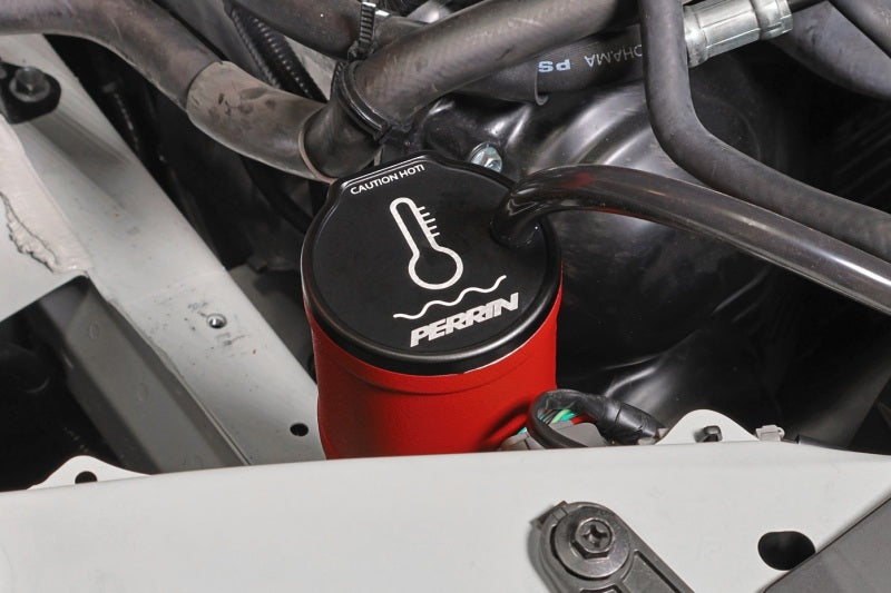PERRIN 02-26 Subaru WRX / 04-21 STI / 13-26 BRZ/GR86/FRS/86 Coolant Overflow Tank - Red
