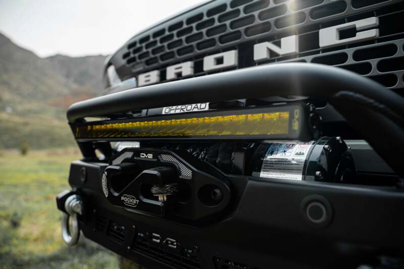 DV8 Offroad 20In Elite Series Amber LED Light Bar - Single Row - #BE20SW105W-A