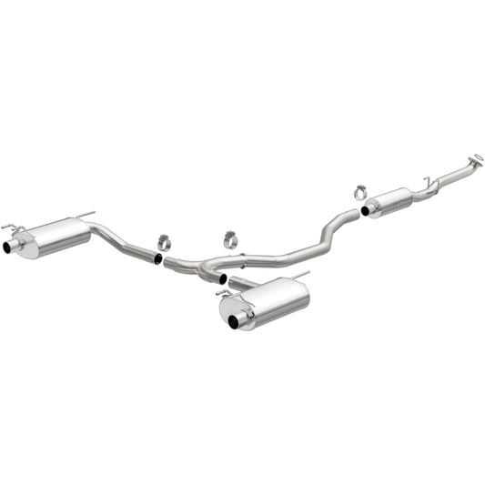 MagnaFlow 19393 CatBack 2018 Honda Accord L4 2.0LGAS 2.5in Dual Outlet Stainless Street Series Exhaust - #19393