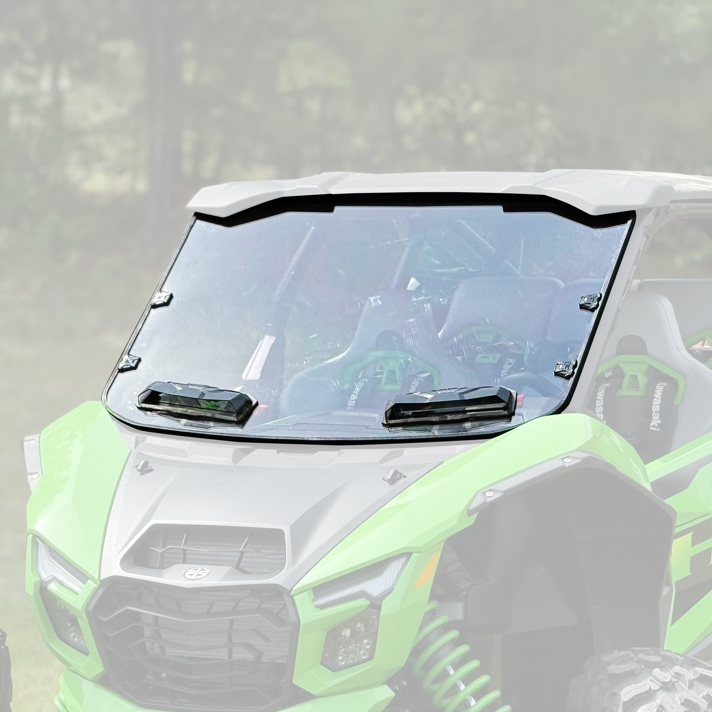 Seizmik 2026 Kawasaki Teryx H2 Versa-Vent Front Windshield HC 50-18080kit