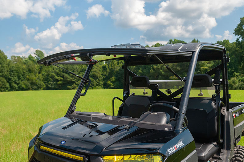 Seizmik 15-23 Polaris Ranger 500/570/EV Mid-Size Pro-fit Windshield Flip Up Vent 50-50222KIT