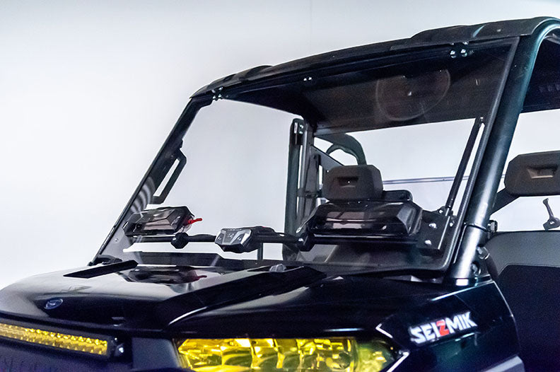 Seizmik 15-23 Polaris Ranger 500/570/EV Mid-Size Pro-fit Windshield Flip Up Vent 50-50222KIT