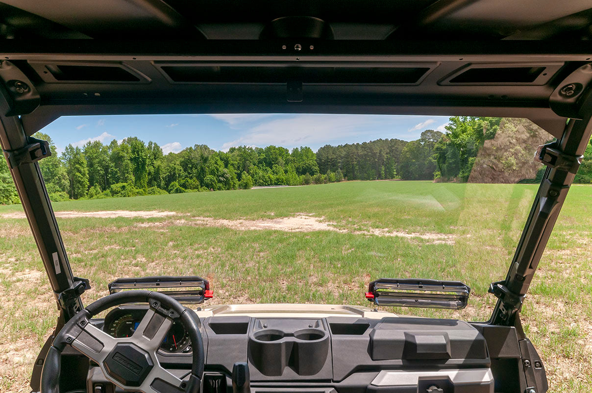 Seizmik 13+ Polaris Ranger 900/1000 XP/Crew Full-Size Pro-fit Tool-Less Windshield Vented Poly UV 50-50225KIT