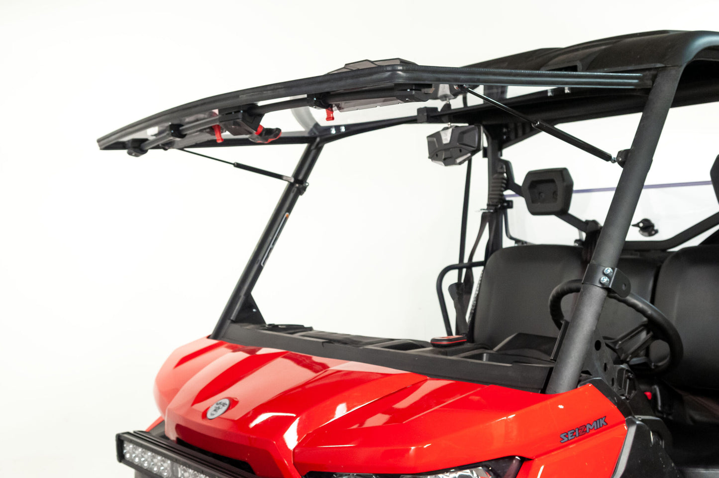 Seizmik 16-23 Can Am Defender HD5-HD10/MAX Windshield Flip Up Vented 50-50247KIT