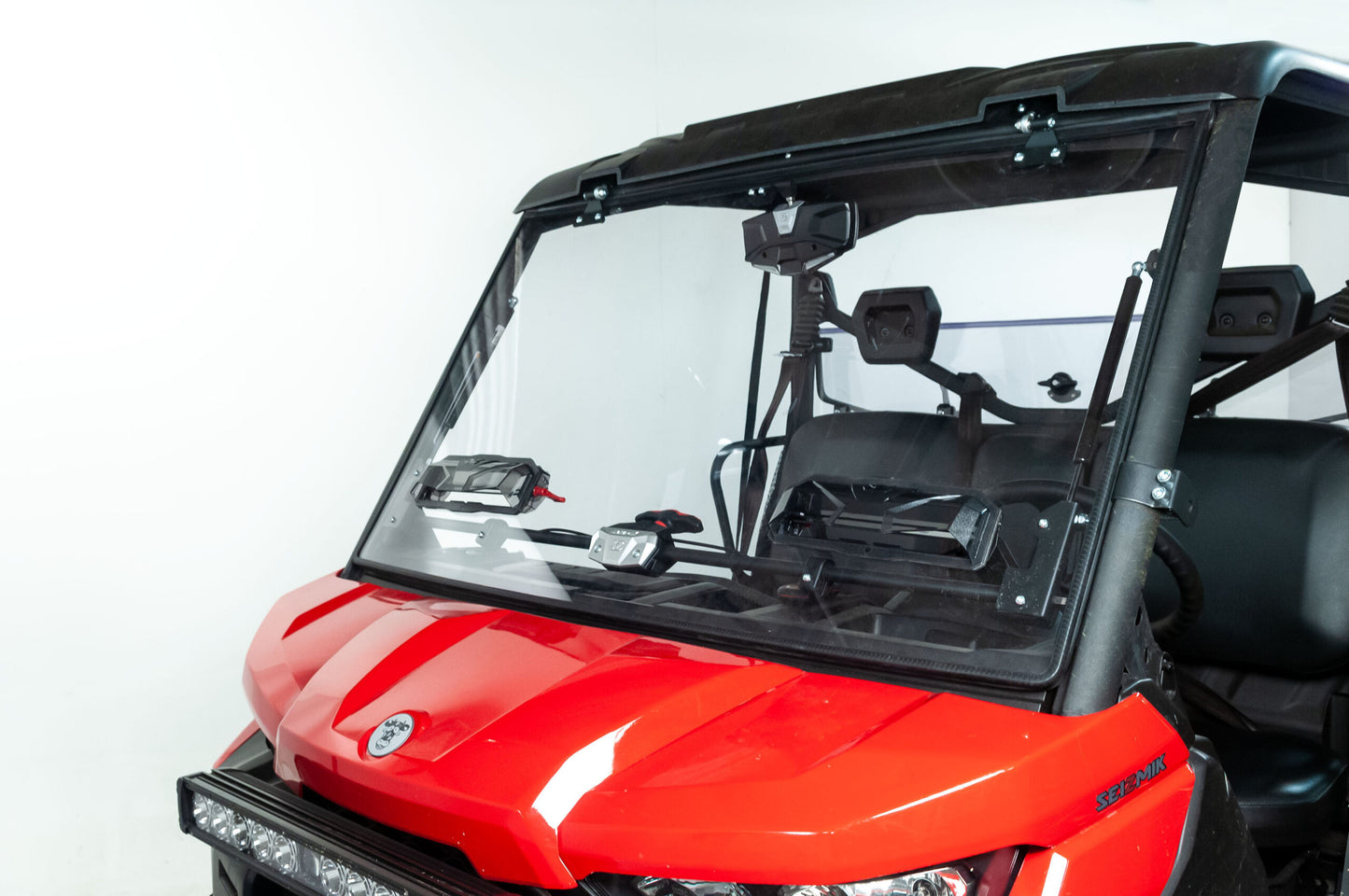 Seizmik 16-23 Can Am Defender HD5-HD10/MAX Windshield Flip Up Vented 50-50247KIT