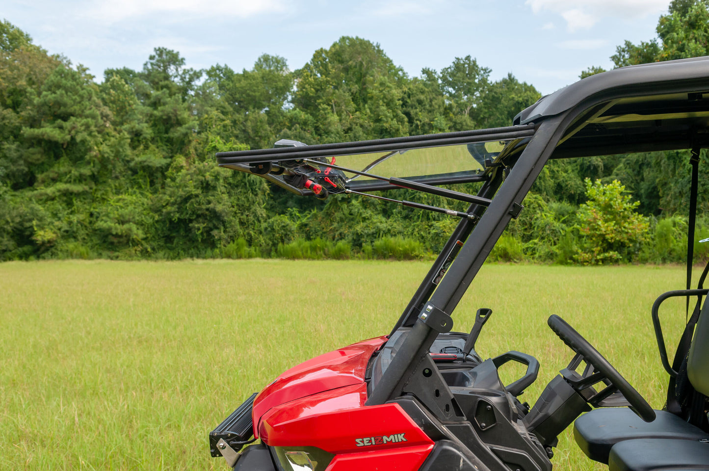 Seizmik 16-23 Can Am Defender HD5-HD10/MAX Windshield Flip Up Vented 50-50247KIT