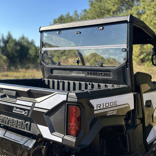 Seizmik 24+ Kawasaki Ridge Rach Rear Folding Windshield- UV 50-55319KIT