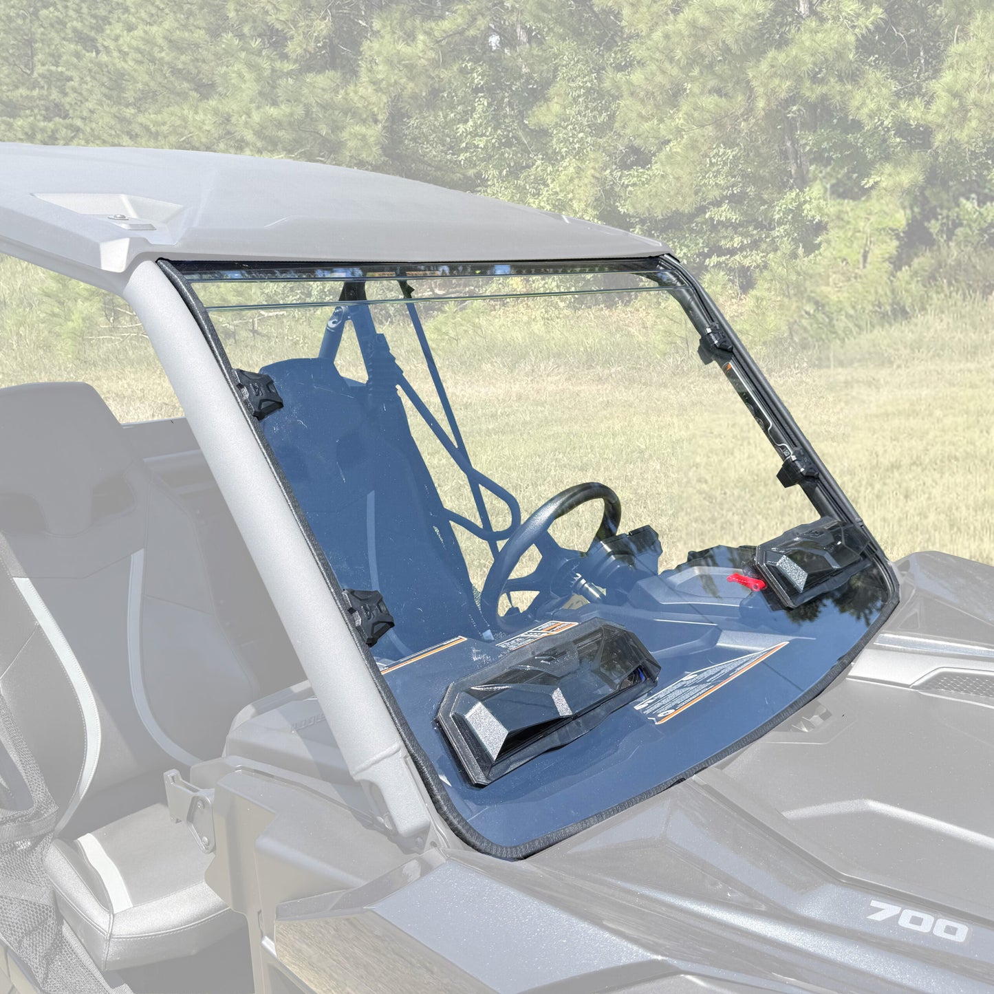 Seizmik 18-24 Can-Am Maverick Trail Vented Tool-Less Windshield UV 50-55330KIT