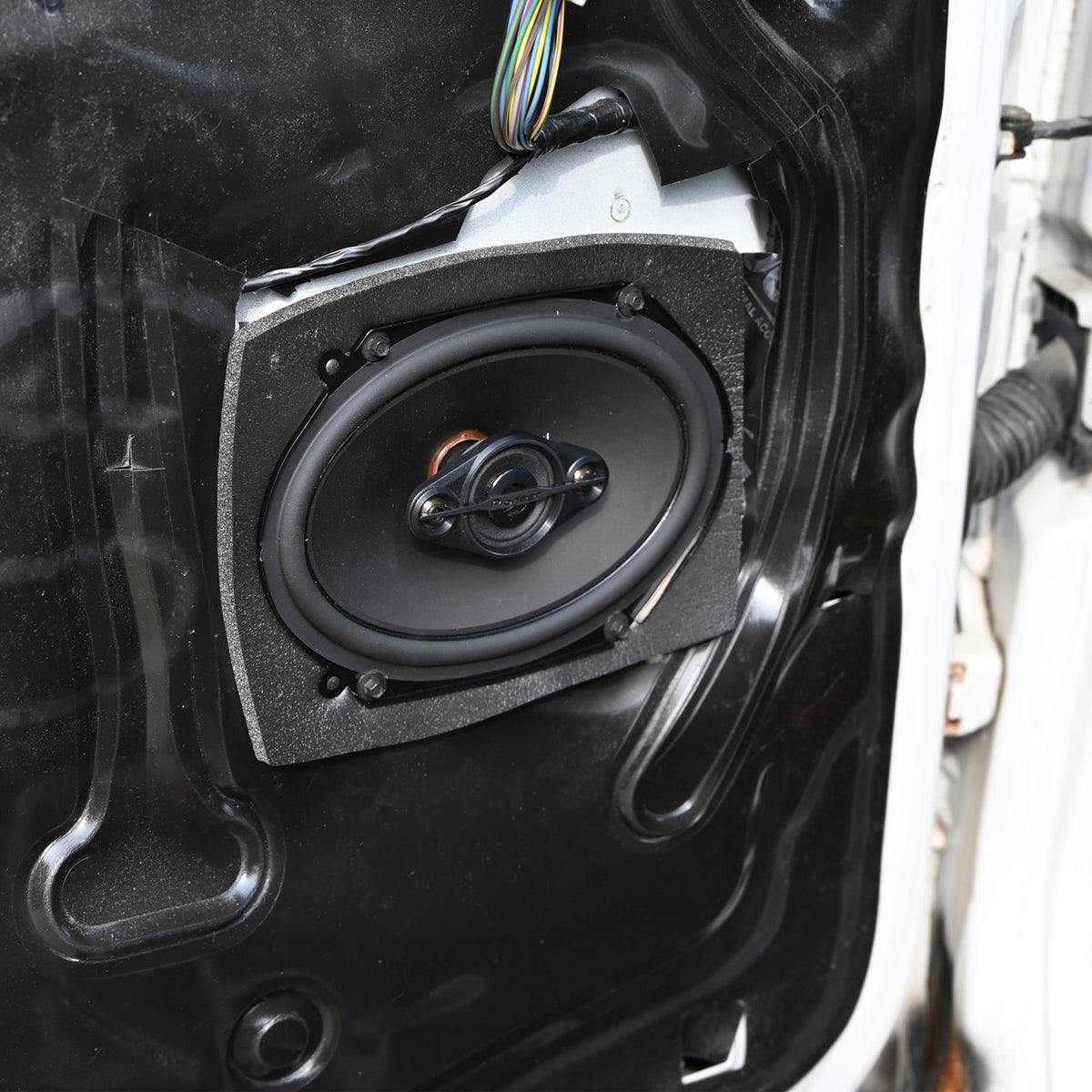 DEI Speaker Baffles 6-1/2in Round Slim Pair