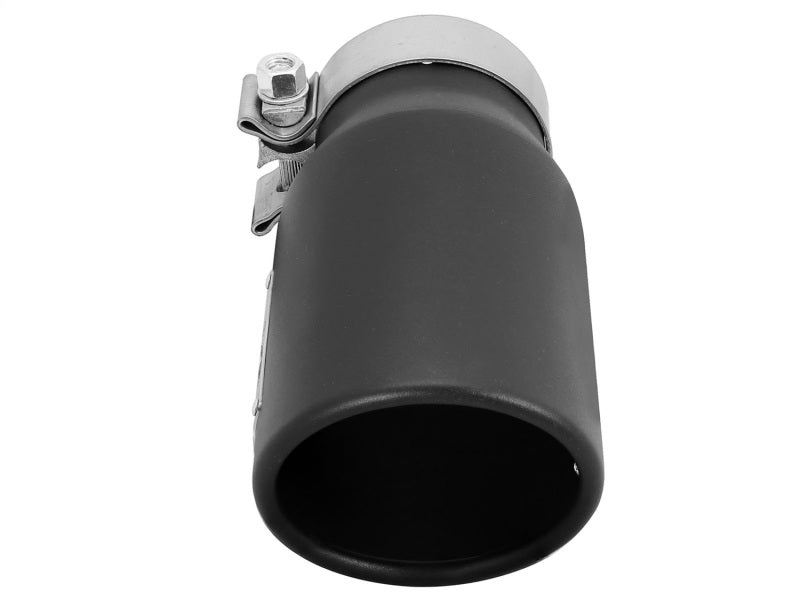 aFe MACHForce XP 3in Inlet x 4in Outlet x 9in Length Clamp-On Black Tip - #49T30401-B09
