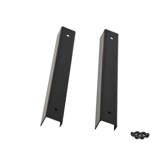 Kentrol 50415 Entry Guards Pair for 1955-1983 Jeep CJ5 - Powdercoat Black