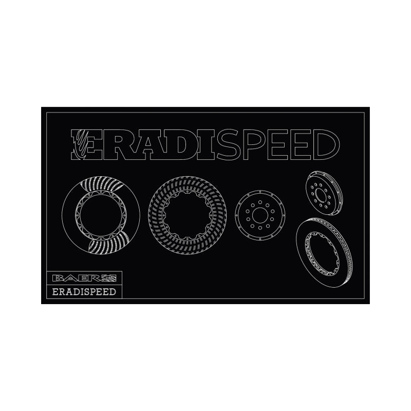 Baer Brakes 94-04 Ford Mustang Cobra Eradispeed+ Front SDZ 2-Piece Performance Brake Rotors