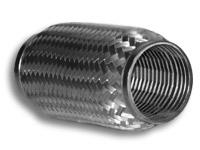 Vibrant SS Flex Coupling without Inner Liner 1.5in inlet/outlet x 4in long