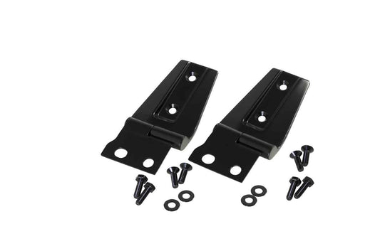 Kentrol 50572 Hood Hinge Pair for 2007-2018 Jeep Wrangler JK - Powdercoat Black