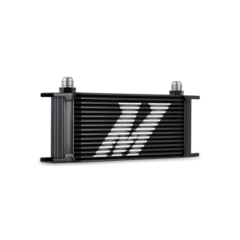 Mishimoto Universal 16 Row Oil Cooler - Black - #MMOC-16BK