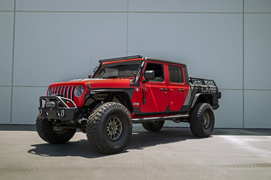 DV8 Offroad 07-23 Jeep Gladiator/Wrangler JT/JK/JL Hinge Mounted Step - #STJL-04