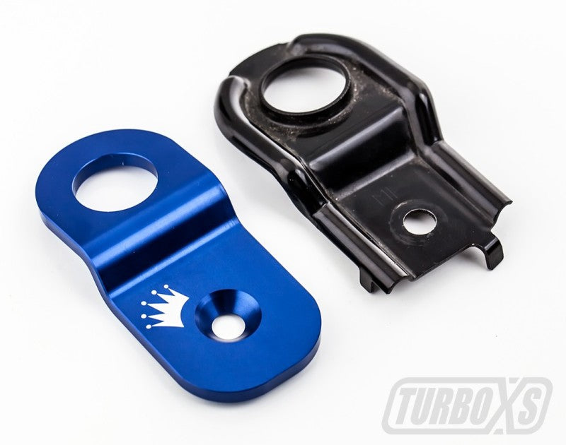 Turbo XS 15-21 Subaru WRX/STI Billet Aluminum Radiator Stay - Black