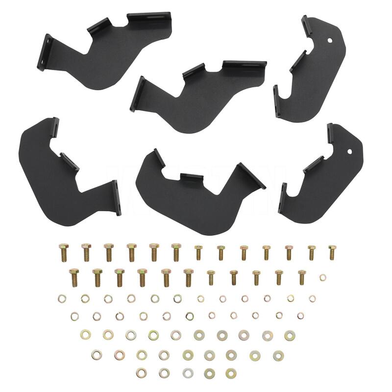 Westin 56-141952 HDX Stainless Drop Nerf Step Bars for 2021-2026 Ford Bronco 4-Door Textured Black