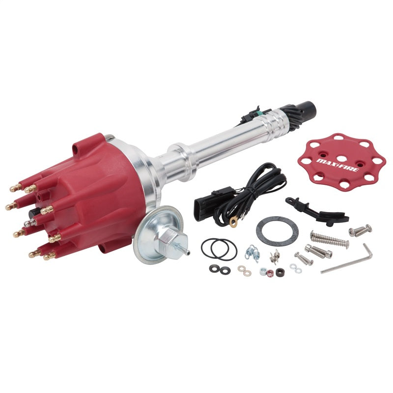 Edelbrock 22750 Max-Fire Distributor Chevrolet 262-502 V8 with Fixed Collar
