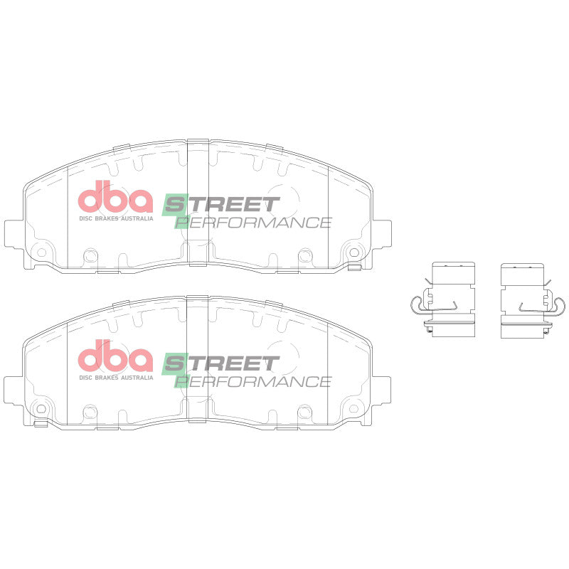 DBA 20-26 Jeep Gladiator Sport Front SP Performance Brake Pads